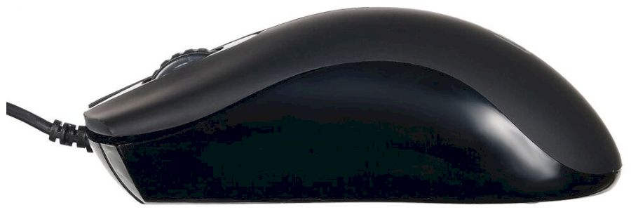 Мышь Оклик 375M черный оптическая (1000dpi) USB (3but)