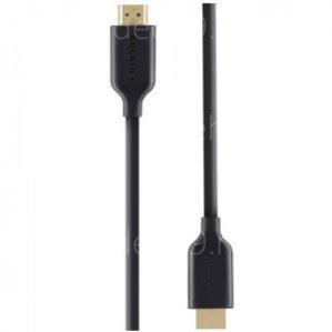 Кабель Belkin HDMI-HDMI 1,0m Gold-Plated High-Speed HDMI Cable with Ethernet (F3Y021BT1M) купить по низкой цене в интернет-магазине ТехноВидео