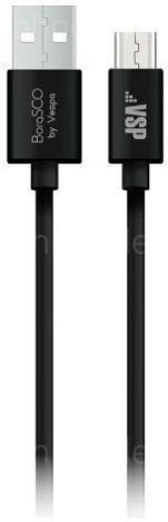 Кабель BORASCO micro-USB-USB, 1 метр, черный (20542) купить по низкой цене в интернет-магазине ТехноВидео