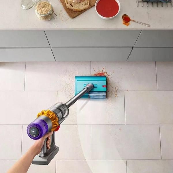 Пылесос Dyson V15s Detect Submarine EU, yellow/nickel (448798-01)