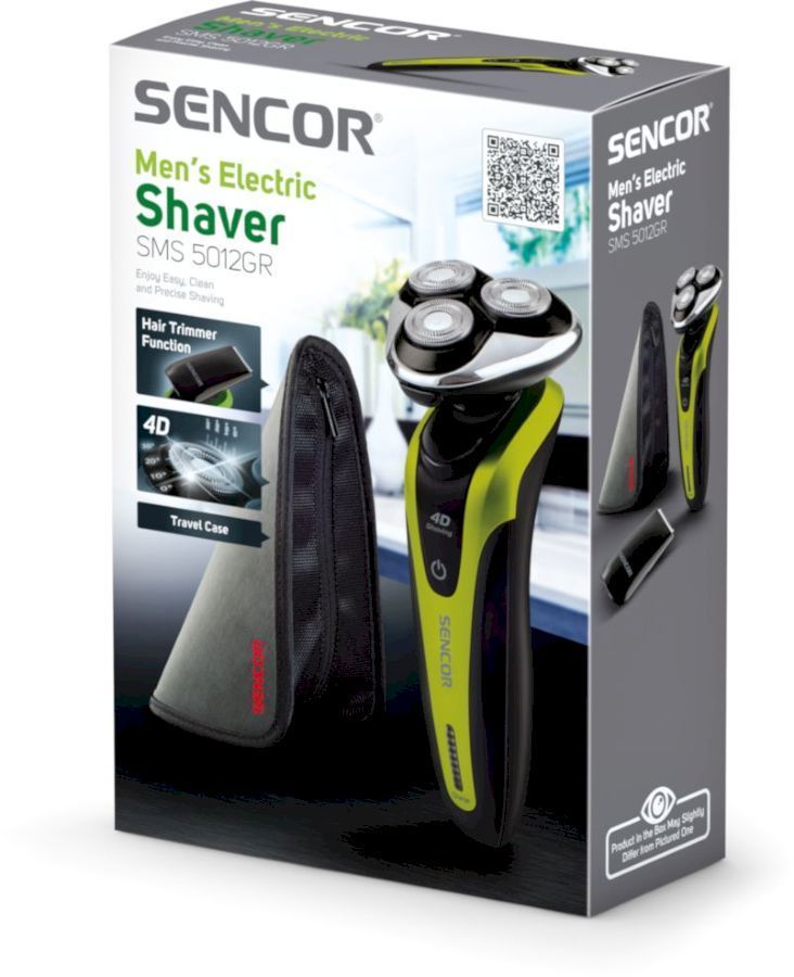Электробритва Sencor SMS 5012GR черный/зеленый