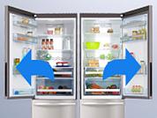 Перевес дверей холодильника (без дисплея)