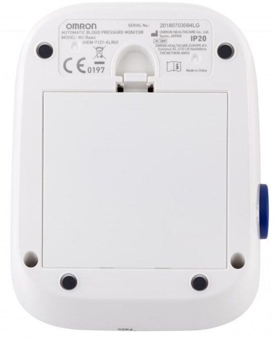 Измеритель артериального давления Omron автоматический (тонометр) M2 Basic (HEM-7121-АLRU) Ада