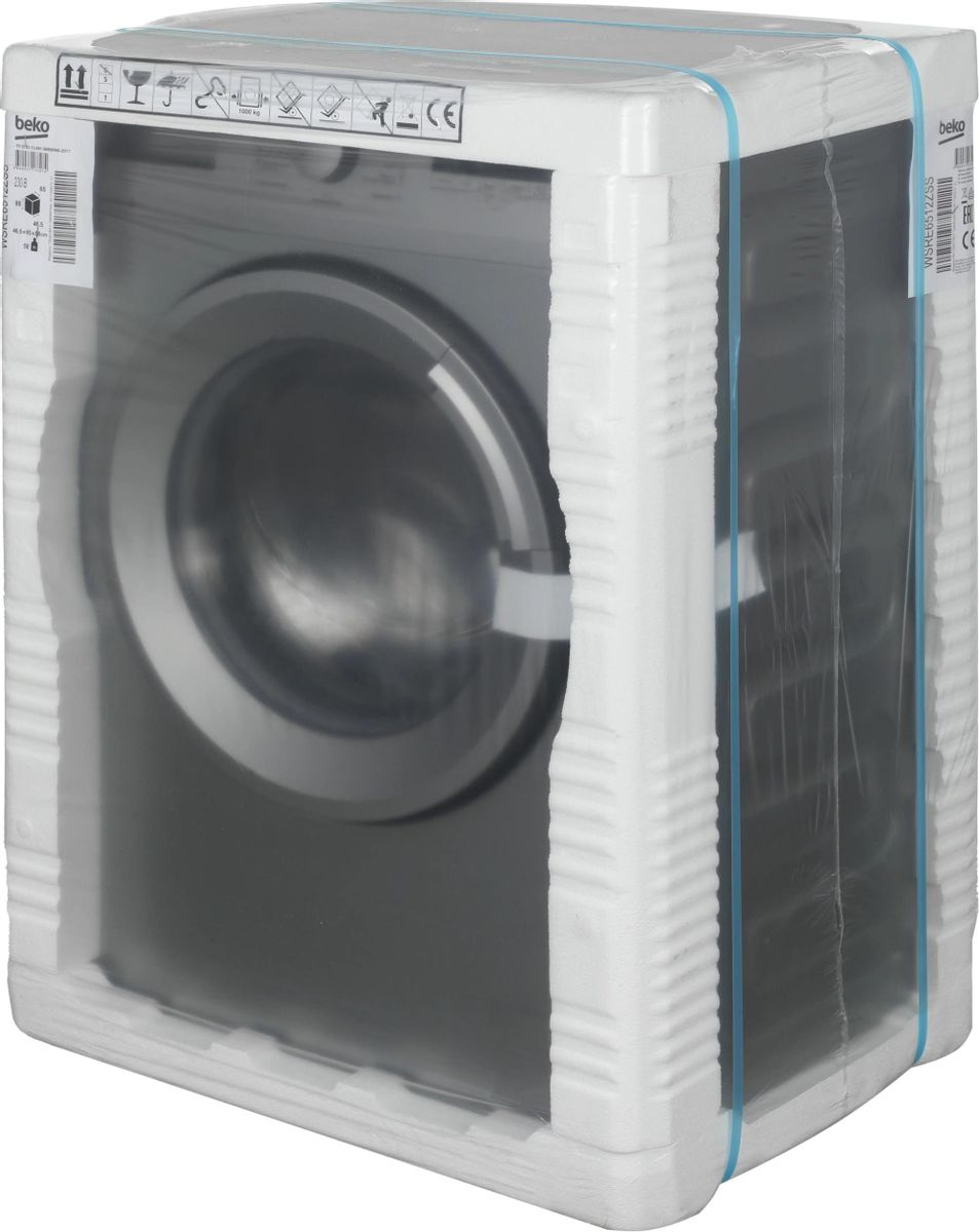 Стиральная машина Beko WSRE6512ZSS (Серебристый) (7320210017)