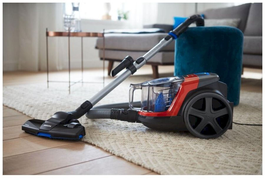 Пылесос Philips FC9330/09 черный/красный