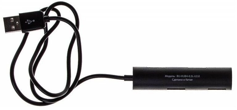 USB разветвитель Buro BU-HUB4-0.5R-U2.0