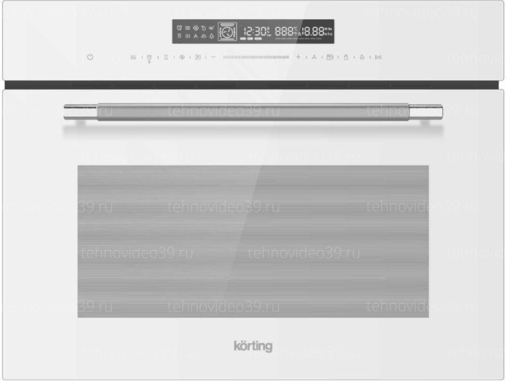 Духовой шкаф с СВЧ Korting OKB 3260 CSGW MW купить по низкой цене в интернет-магазине ТехноВидео