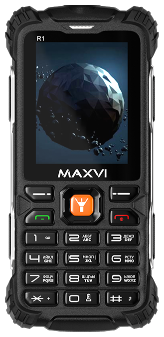 Мобильный телефон Maxvi R1 black