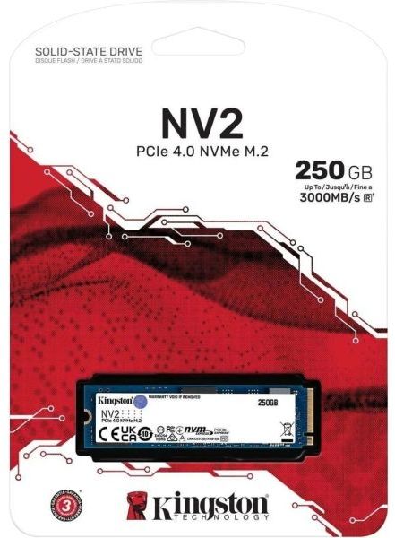 Жесткий диск SSD M.2 250GB Kingston SNV2S/250G