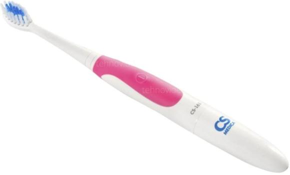 Зубная щетка CS Medica электрическая звуковая SonicPulsar CS-161 (розовая) купить по низкой цене в интернет-магазине ТехноВидео