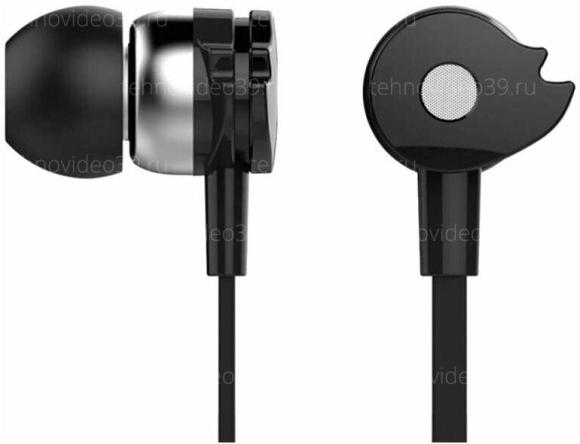 Наушники-вкладыши с микрофоном (Гарнитура) Оклик HS-S-210, черный купить по низкой цене в интернет-магазине ТехноВидео