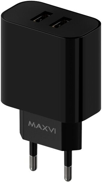 Сетевое зарядное устройство Maxvi CHL-242 black
