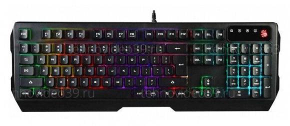 Клавиатура A4Tech BLOODY Q135 Neon Черный USB купить по низкой цене в интернет-магазине ТехноВидео