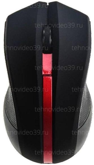 Мышь Оклик 615MW черный/красный оптическая (1000dpi) беспроводная USB (2but) купить по низкой цене в интернет-магазине ТехноВидео