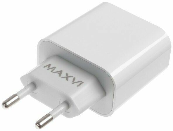 Сетевое зарядное устройство Maxvi CHL-242 white