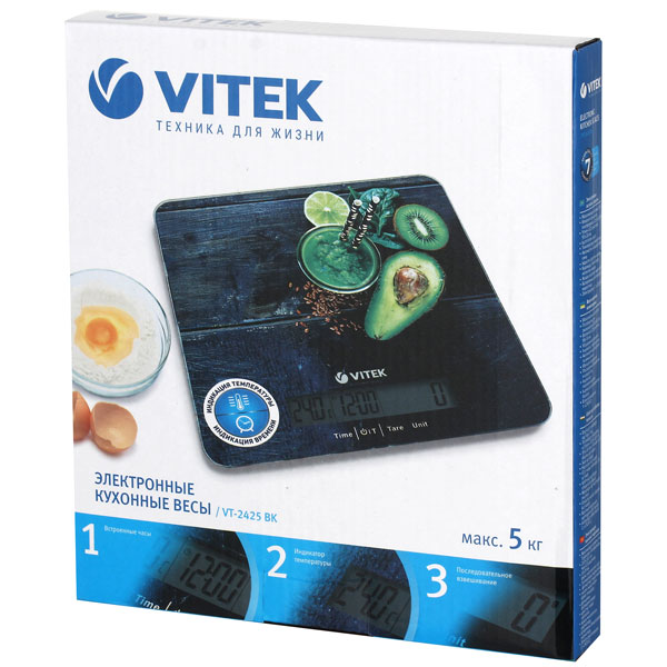 Весы кухонные Vitek VT-2425 BK