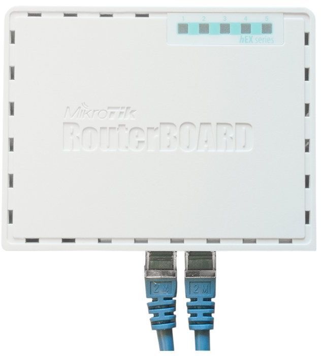 Маршрутизатор Mikrotik hEX RB750Gr3 5 портов 10/100/1000 Ethernet