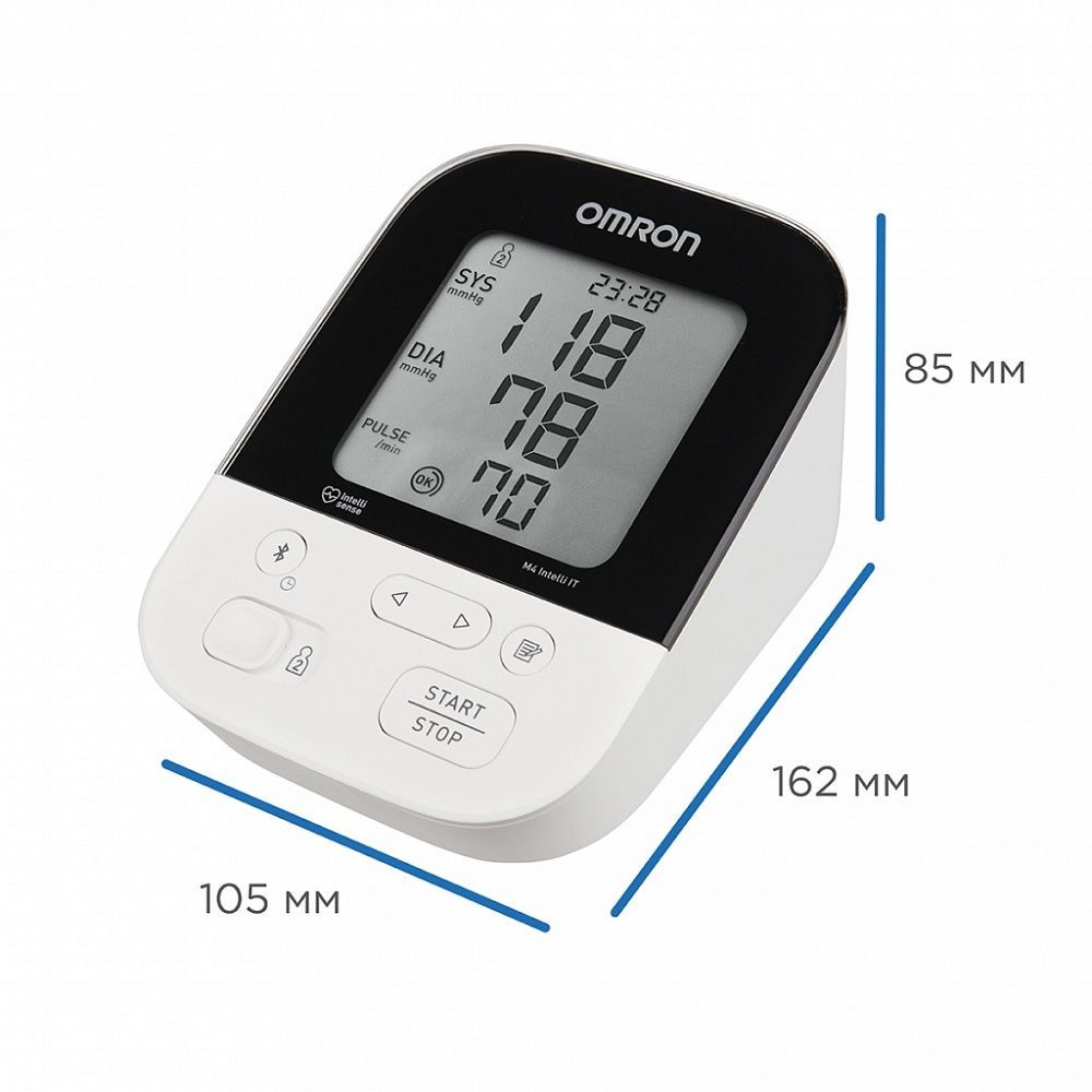 Измеритель артериального давления и частоты пульса автоматический Omron M4 Intelli IT (ALRU)