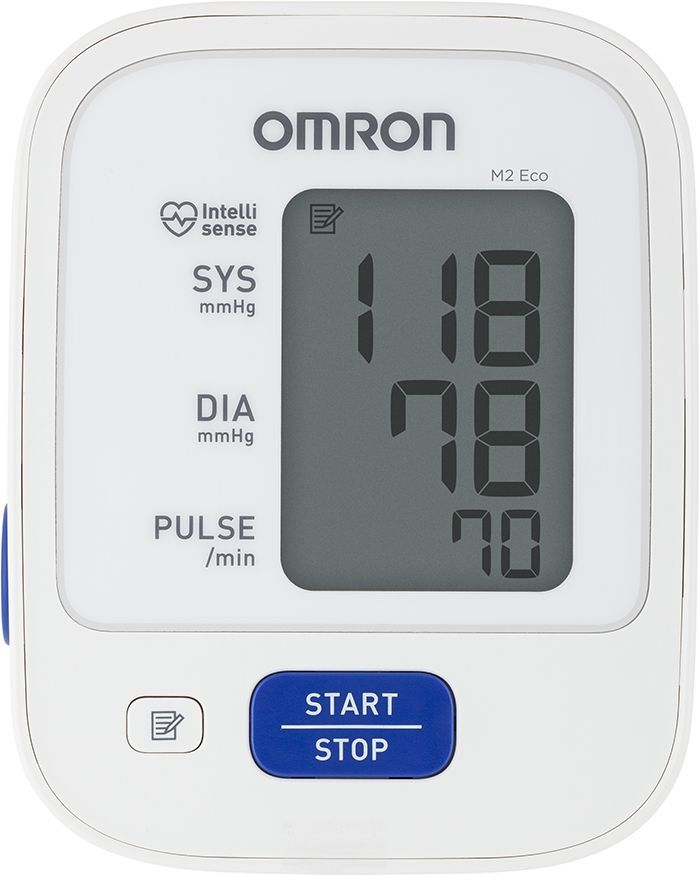 Измеритель артериального давления и частоты пульса автоматический Omron M2 Eco (RU)