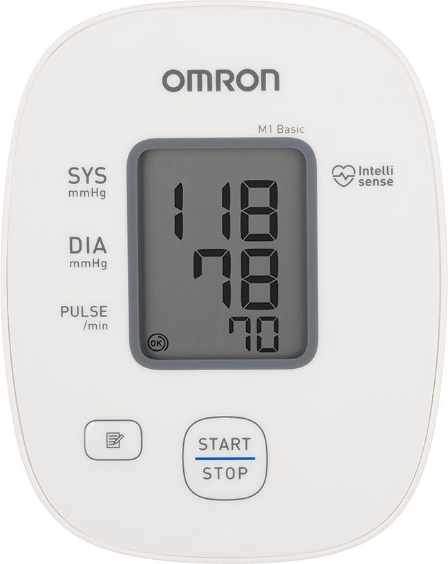 Измеритель артериального давления и частоты пульса автоматический Omron M1 Basic (ARU)