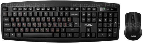 Комплект клавиатура+мышь Sven KB-C3100W Wireless (SV-016197) купить по низкой цене в интернет-магазине ТехноВидео
