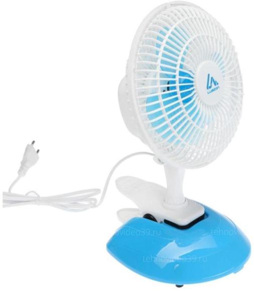 Вентилятор настольный LuazON LOF-04 (белый) купить по низкой цене в интернет-магазине ТехноВидео