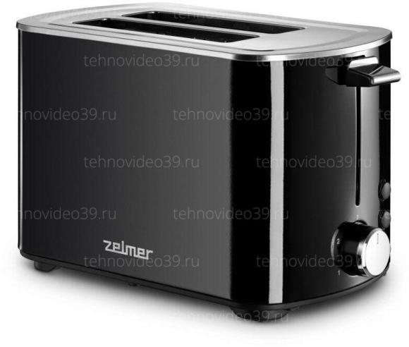 Тостер Zelmer ZTS7985B, черный купить по низкой цене в интернет-магазине ТехноВидео