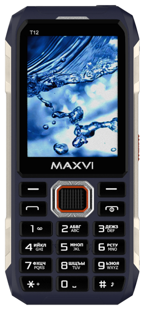 Мобильный телефон Maxvi T12 black
