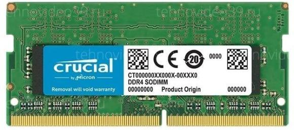 Память DDR4 SODIMM 8Gb 2666MHz Crucial CB8GS2666 купить по низкой цене в интернет-магазине ТехноВидео